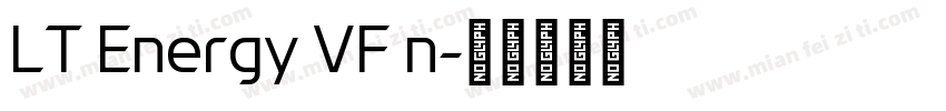LT Energy VF n字体转换